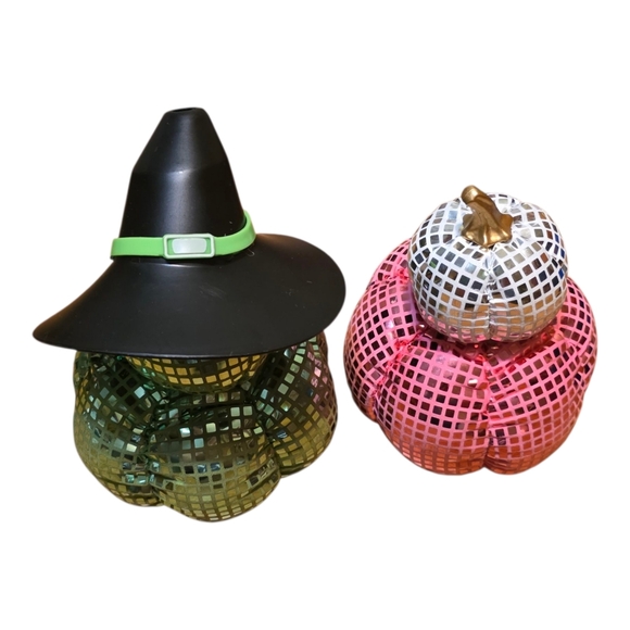 Wicked For Good Green Elphaba Pink Glinda Disco Pumpkin Witches OOAK - Picture 3 of 11